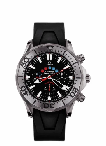 Omega Seamaster Diver 300M Automatic 44 Racing Chronometer Titanium / Black / Rubber / America's Cup 2969.50.91 (29695091)